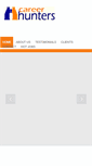 Mobile Screenshot of career-hunters.com