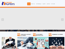 Tablet Screenshot of career-hunters.com